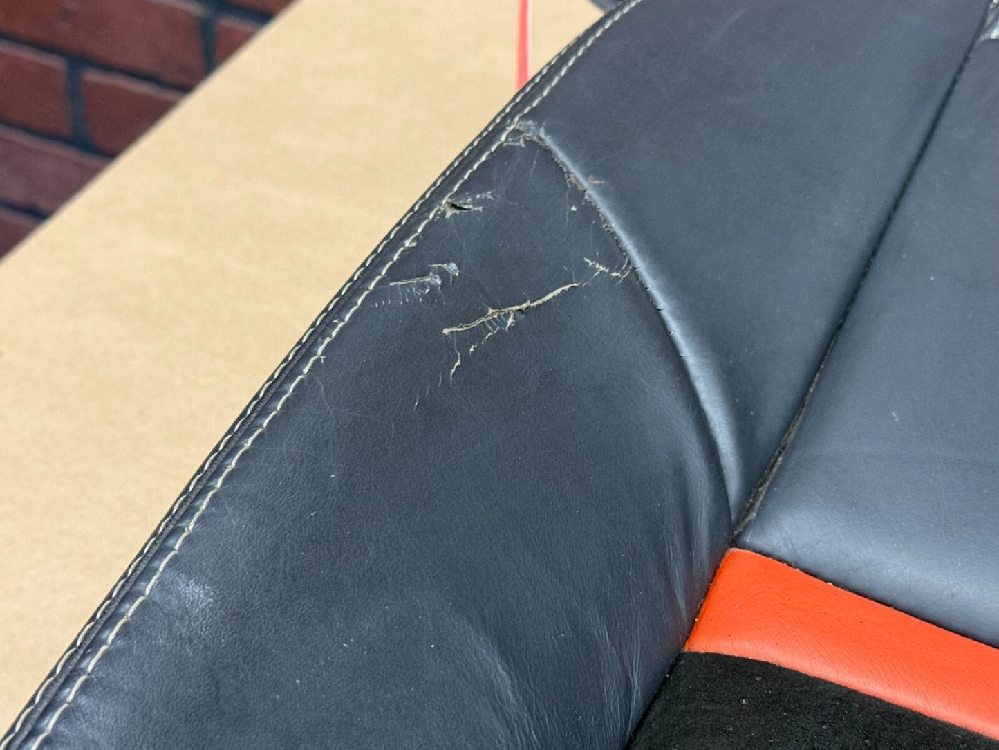 2008-2014 Dodge Challenger SRT8 Rear Back Seat Split Bench Passenger Right TEARS
