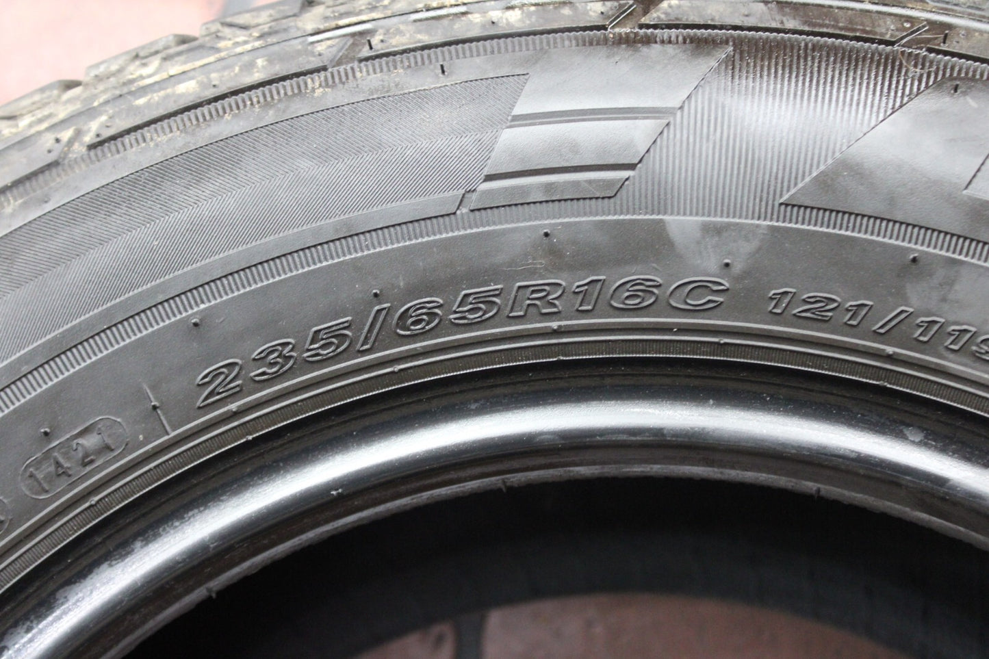 Used Hercules Terra Trac CH4 21' Tire 235/65R16C 7/32nds