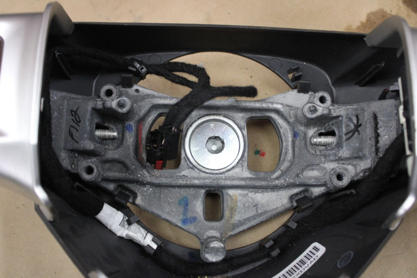 11-14 Dodge Challenger SRT8 Leather Steering Wheel w/ Switches OEM 1PC32XDVAD