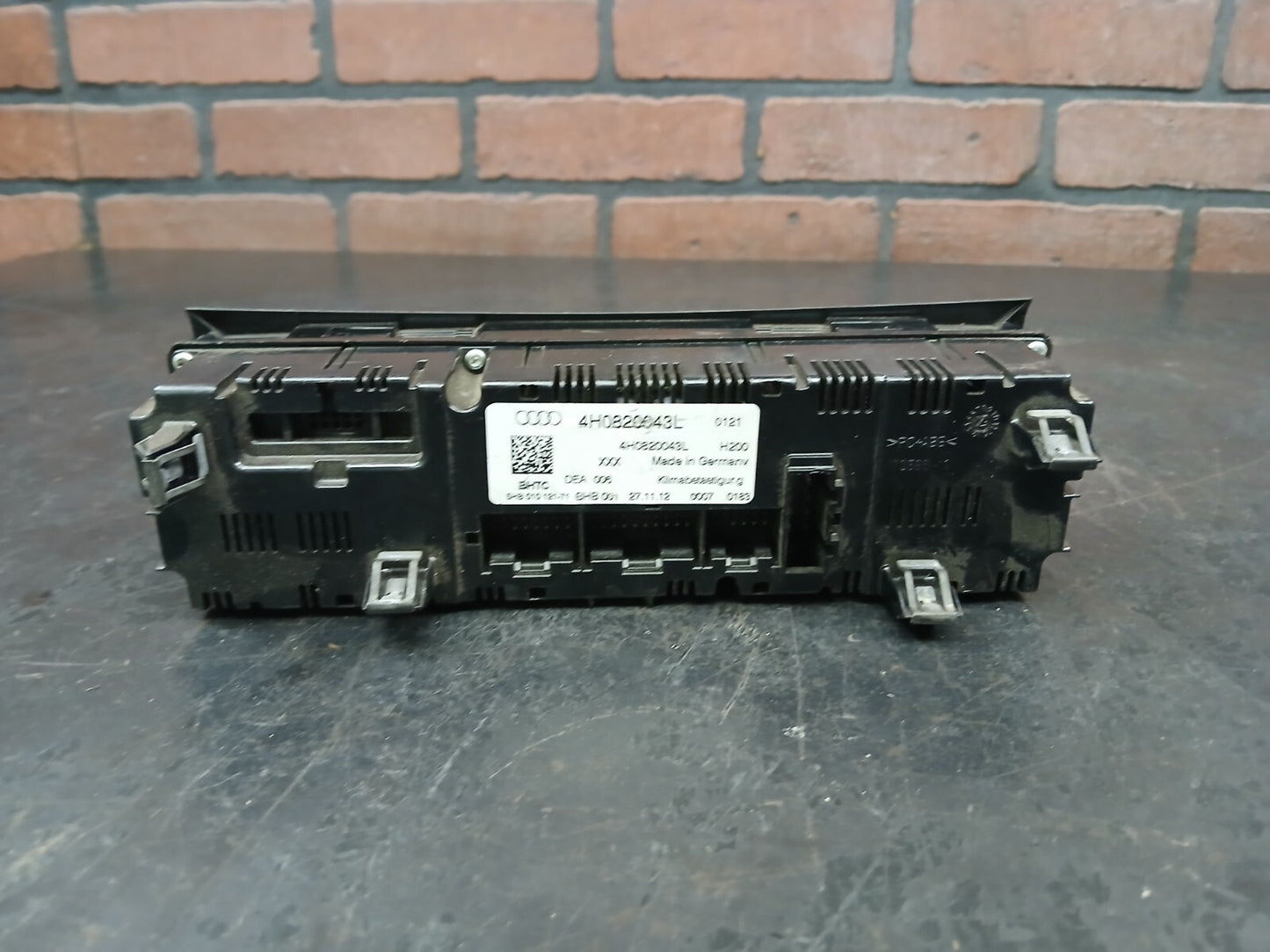 2011-2014 Audi A8 HVAC Climate Control Temperate Module Assembly 4h0 820 043 l