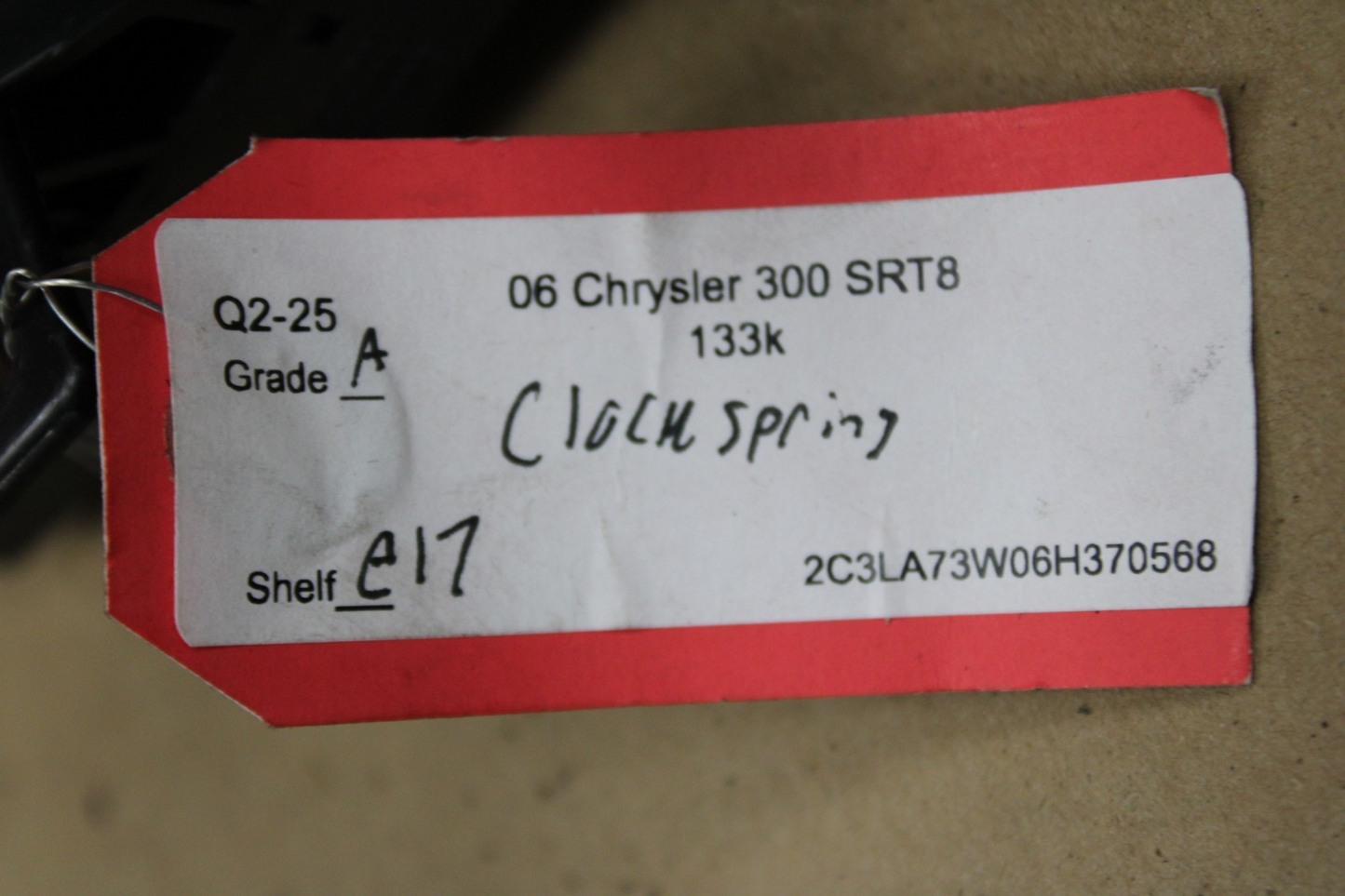 05-06 Chrysler 300 Steering Column Turn Signal Switch Clock Spring Assembly OEM