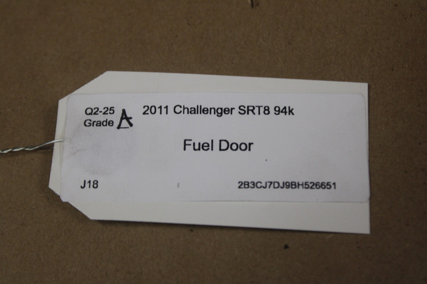 2011-2023 Dodge Challenger SRT SRT8 Fuel Fill Filler Door Chrome Gas Cap Lid OEM