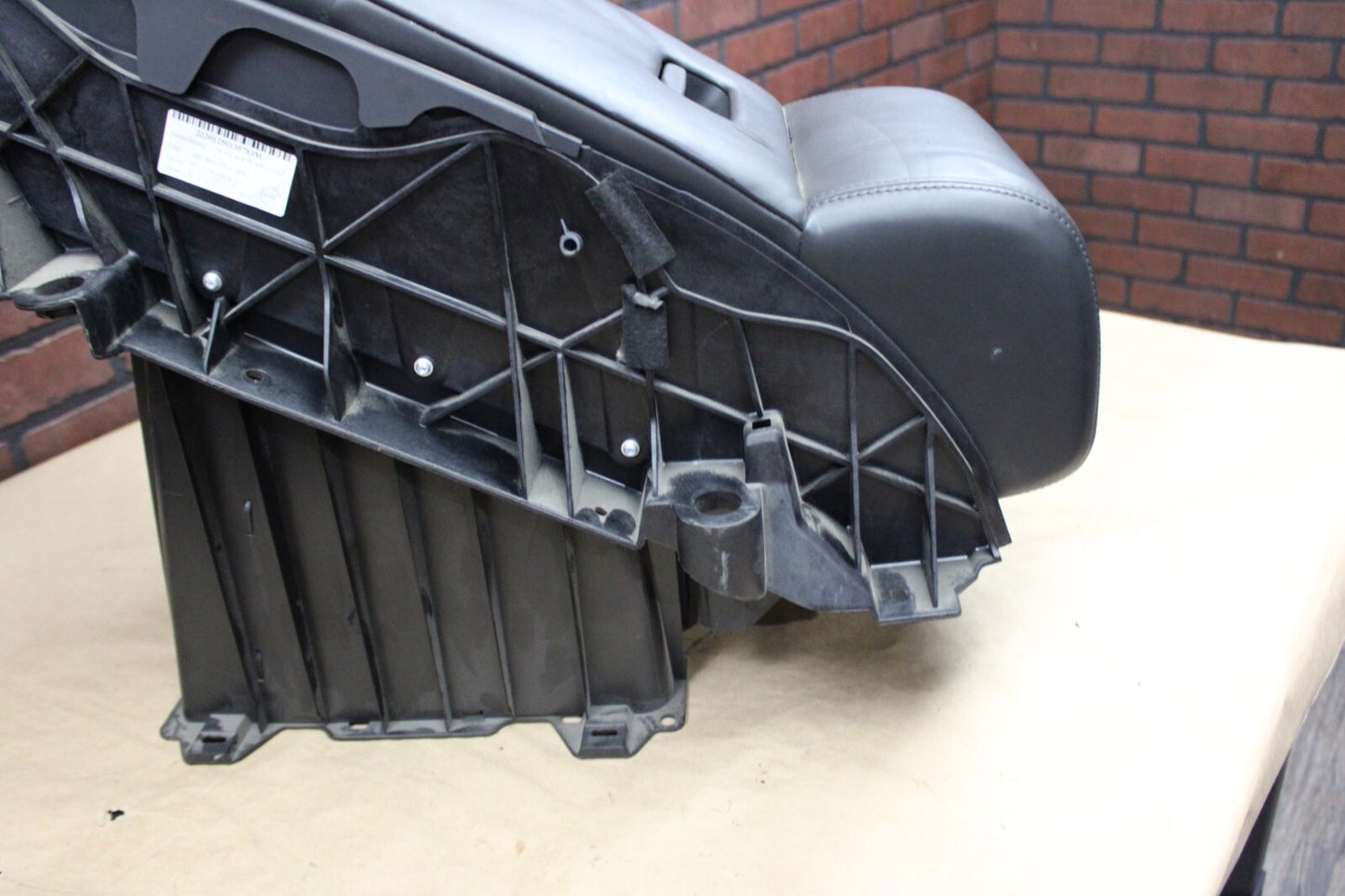 2002 Audi S4 Front Floor Center Console Armrest Assembly Black 4H0 885 075 C