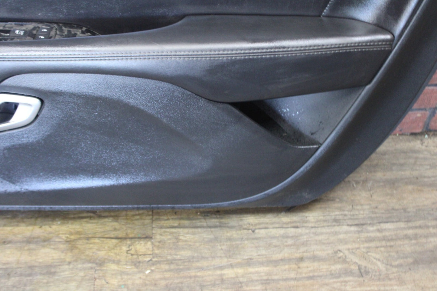 15-19 Dodge Challenger OEM Front Passenger RH Side Door Panel Carbon 5PS241X9AH