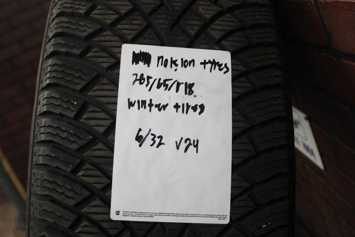 Nokian Tyres Used Tire 265/65R18 6/32nds