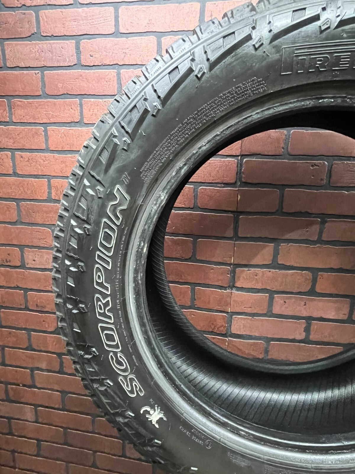 Used 2 X Pirelli Scorpion All Terrain Plus 275/55R20 113T Tires 5/32"