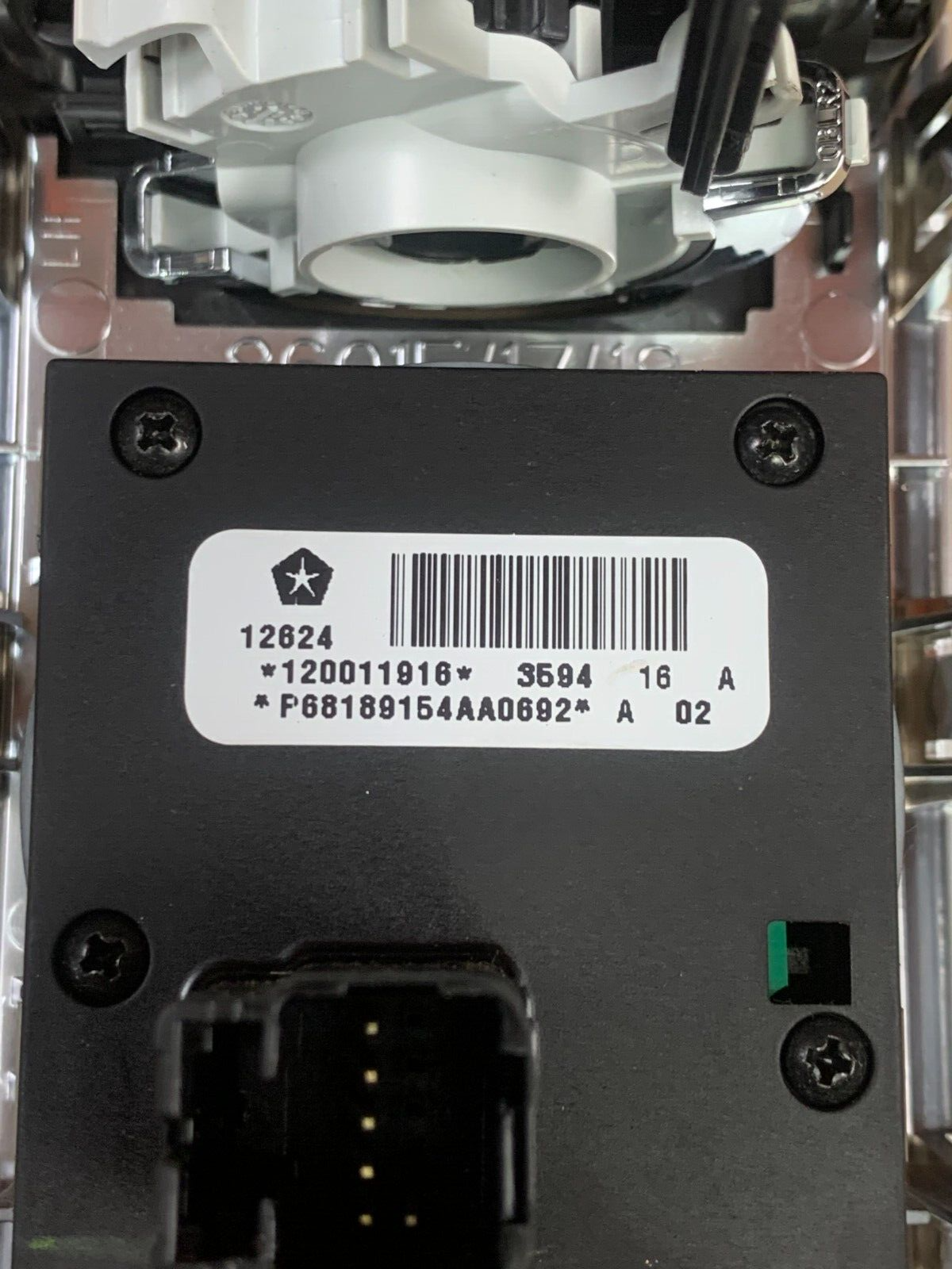 2013-2018 DODGE RAM 1500 HEADLIGHT SWITCH LEFT DRIVER DASH VENT OEM 1WP28DX9AC