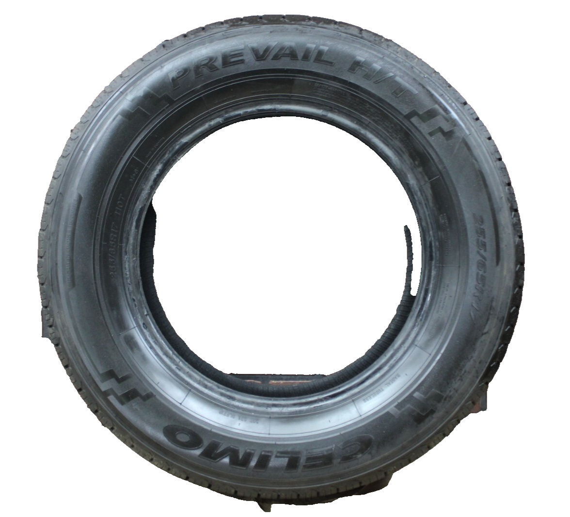 24' Celimo Prevail H/T 255/65R17 Used Tire 10/32nds