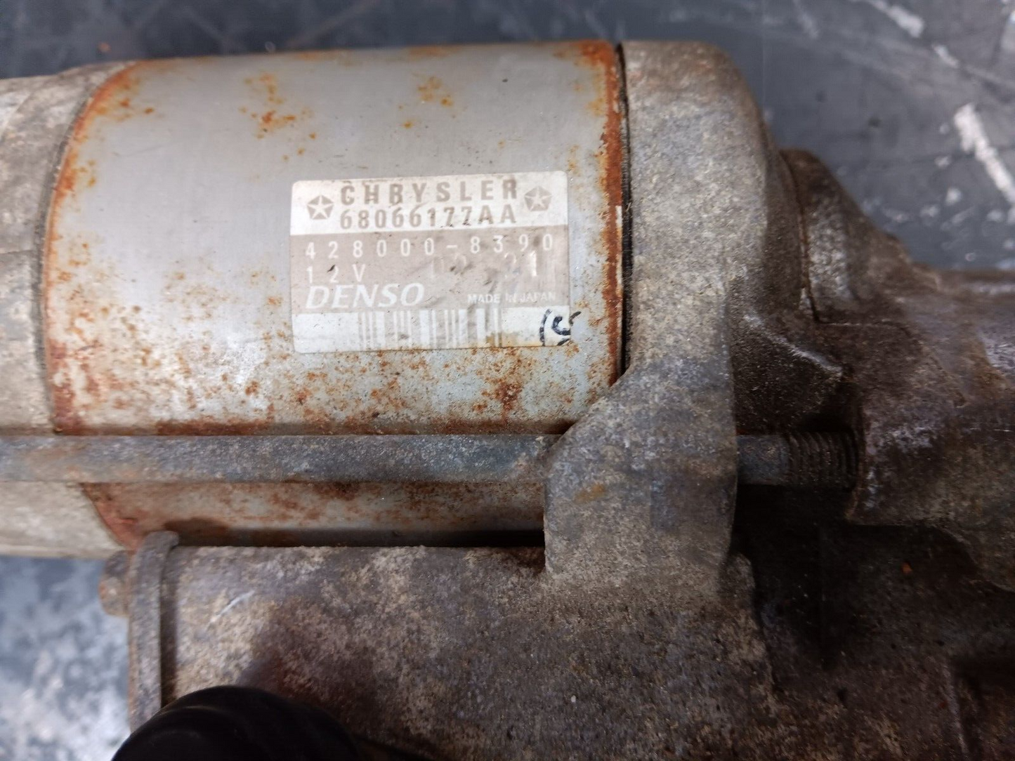 2011-2023 Charger/Challenger/300 6.4L Hemi V8 Engine Starter Motor 68066177aa