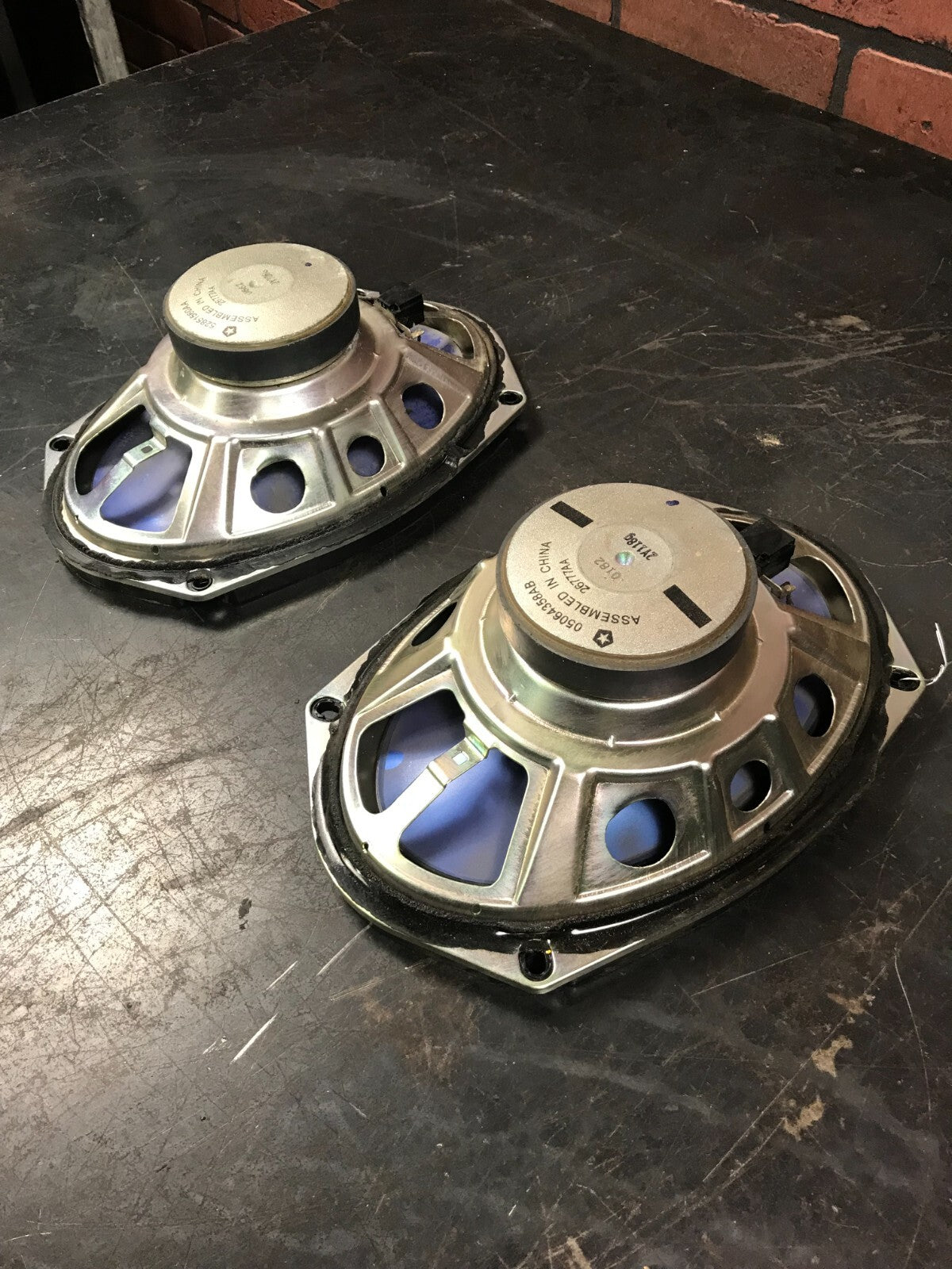 2011-2022 Dodge Jeep Chrysler Ram Front Door Panel Speaker Set OEM 05064358ab