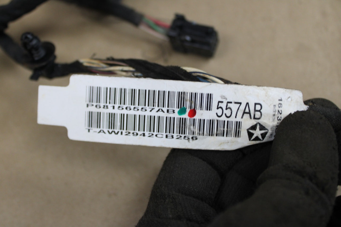 2013 Dodge Challenger SRT8 Instrument Panel Dash Wire Wiring Harness 68156557AB