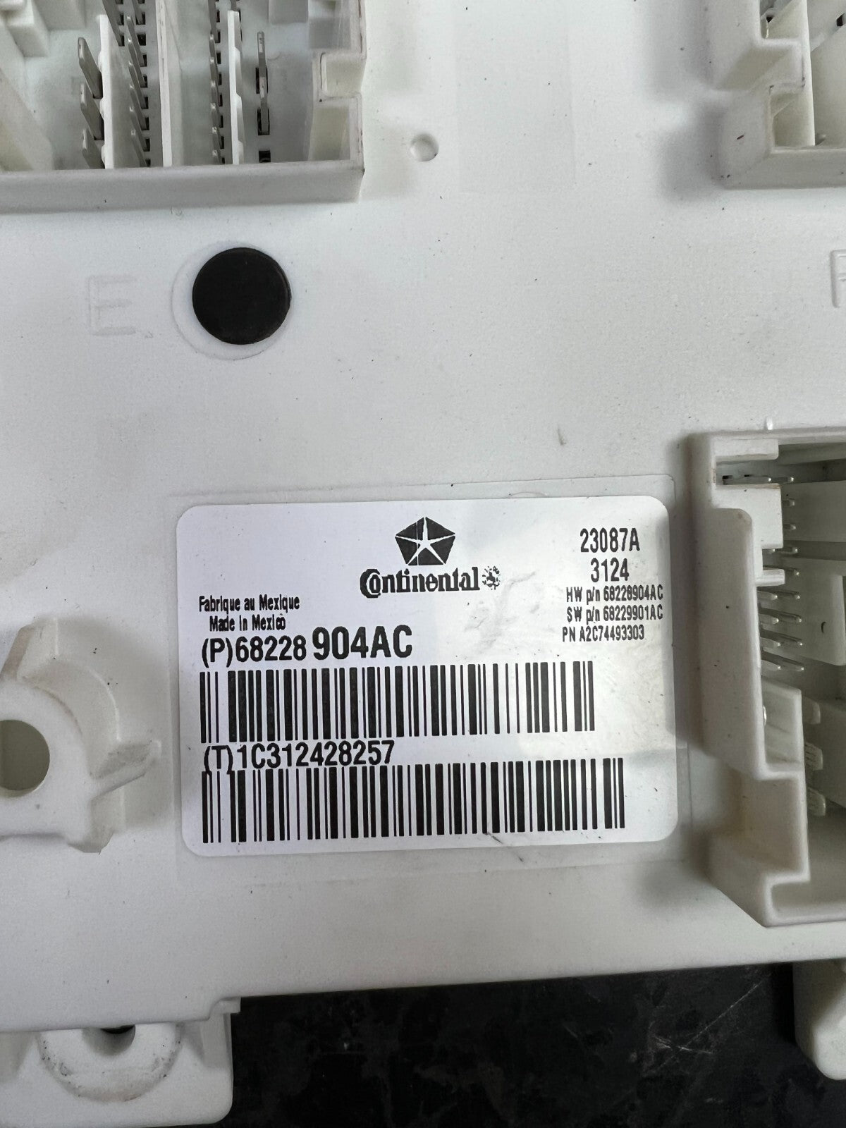 2015 DODGE RAM 1500 2500 3500 4500 5500 BODY CONTROLLER MODULE MOPAR 68228904AH