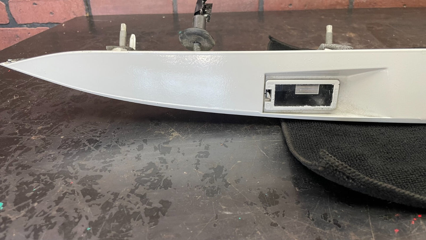 2013-2016 FORD ESCAPE TRUNK LID TAILGATE TRIM PANEL MOLDING W CAMERA WHITE