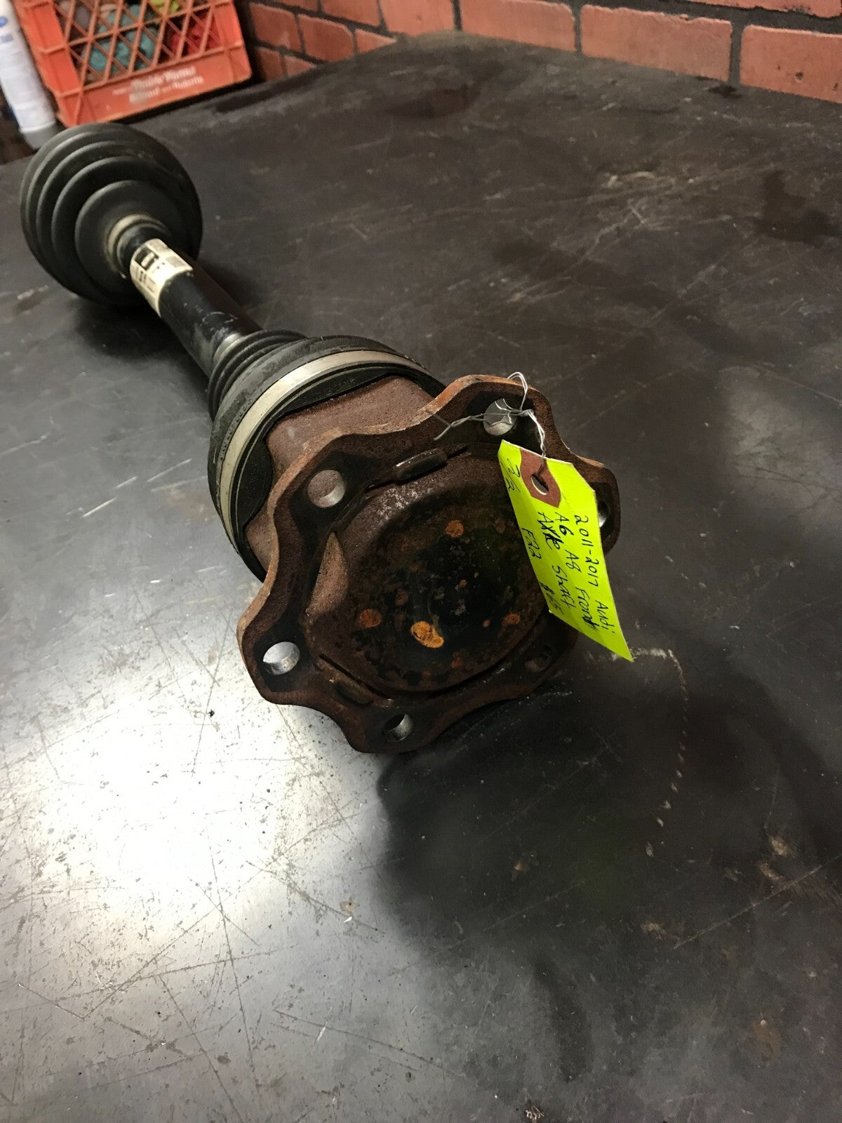 2011-2018 Audi A6 A8 Front CV Axle Shaft Assembly 4G0 470 271 F