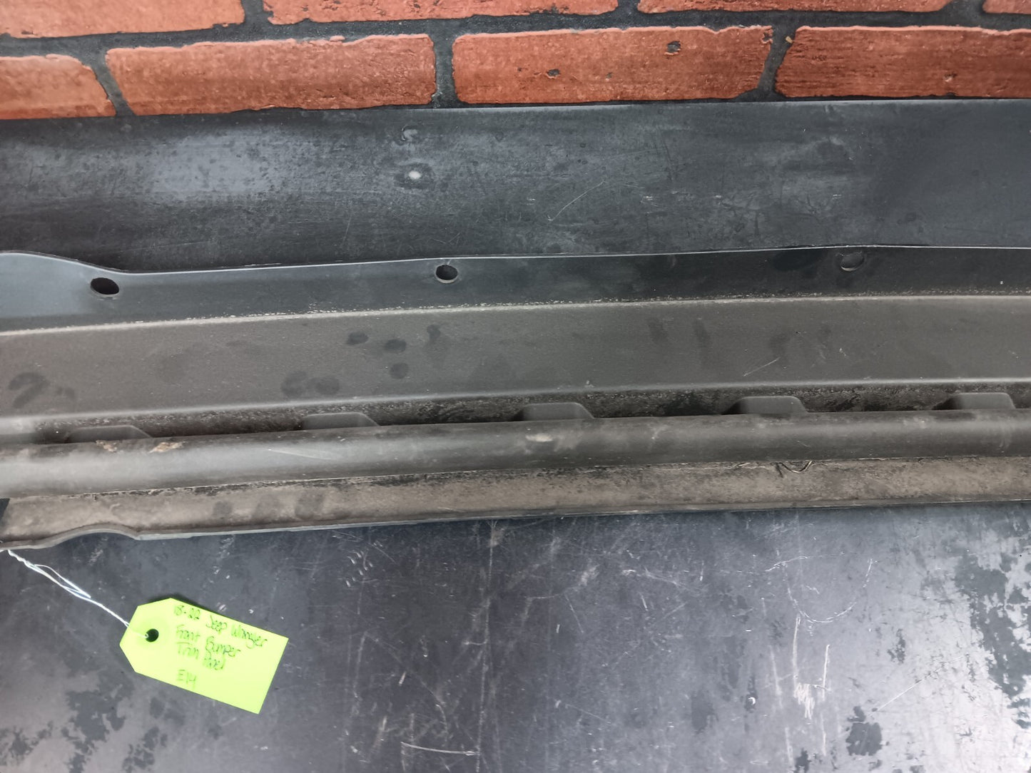 2018-2022 Jeep Wrangler Front Upper Bumper Trim Panel Cover Plate 6qz86trma