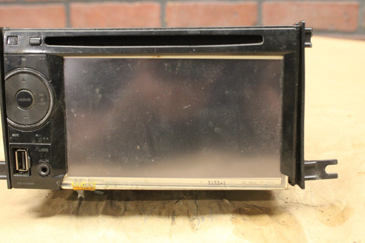 Pioneer AVH P3400BH 5.8 in Audio Radio Display Screen Assembly PARTS ONLY