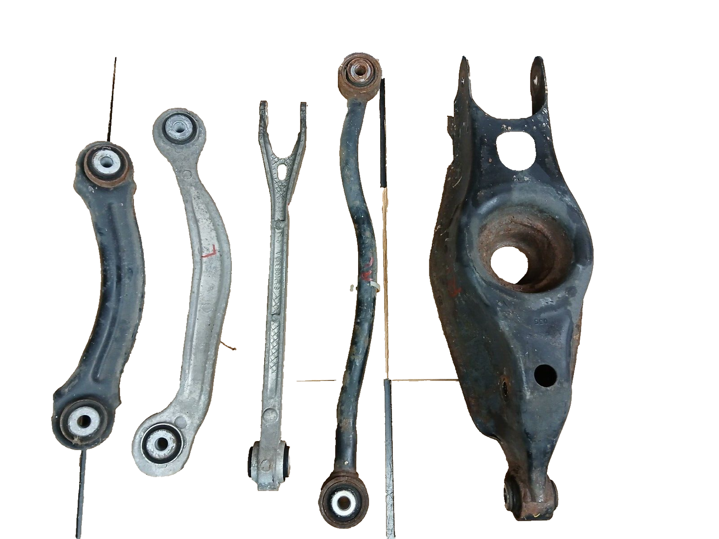 14-23 Challenger Charger Left Suspension Control Arm Set 68210633aa 68210525aa