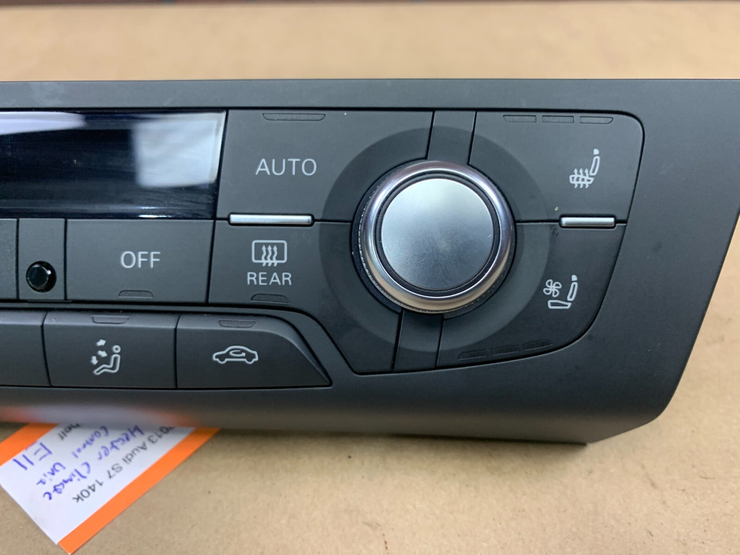 12-15 Audi A7 HVAC Temperature A/C Heater Climate Control 4G0 820 043 AN OEM