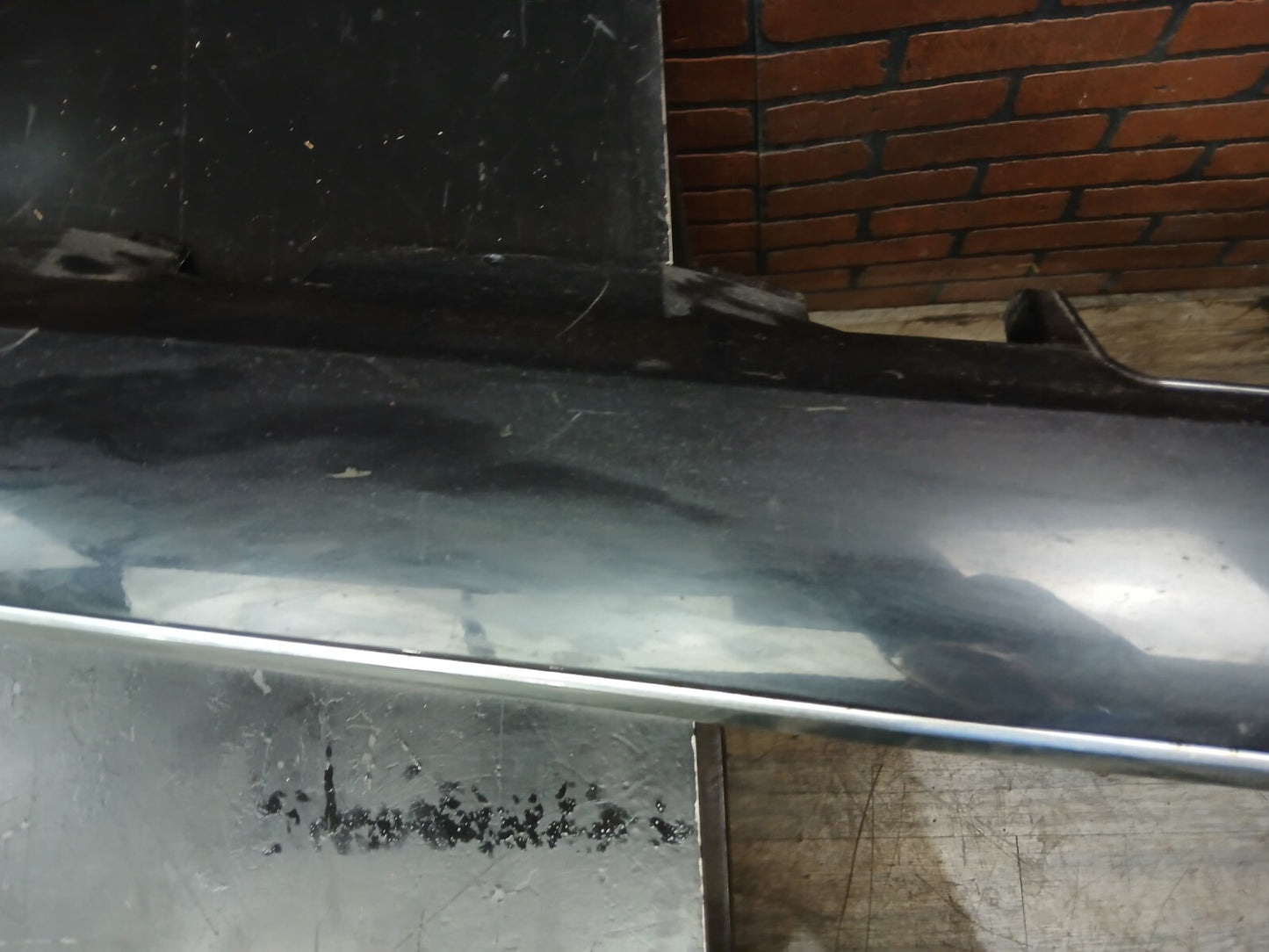 2011-15 Audi A8 Quattro Driver LH Side Skirt Rocker Panel Molding 4h0 853 859 e