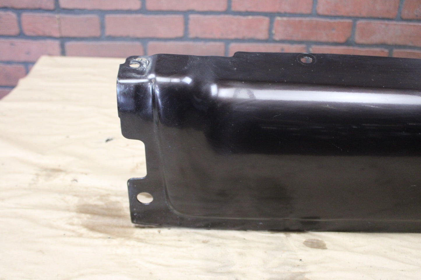 OEM 2008-2014 Ford F150 Rear Driver LH Side Bumper Corner End Cap w/ Sensor Hole