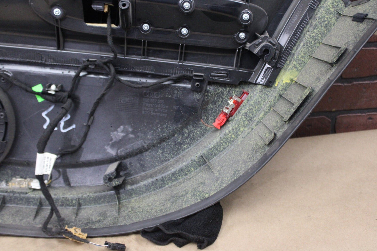 OEM 2005-2008 AUDI A4 S4 REAR PASSENGER RIGHT SIDE INTERIOR DOOR TRIM PANEL