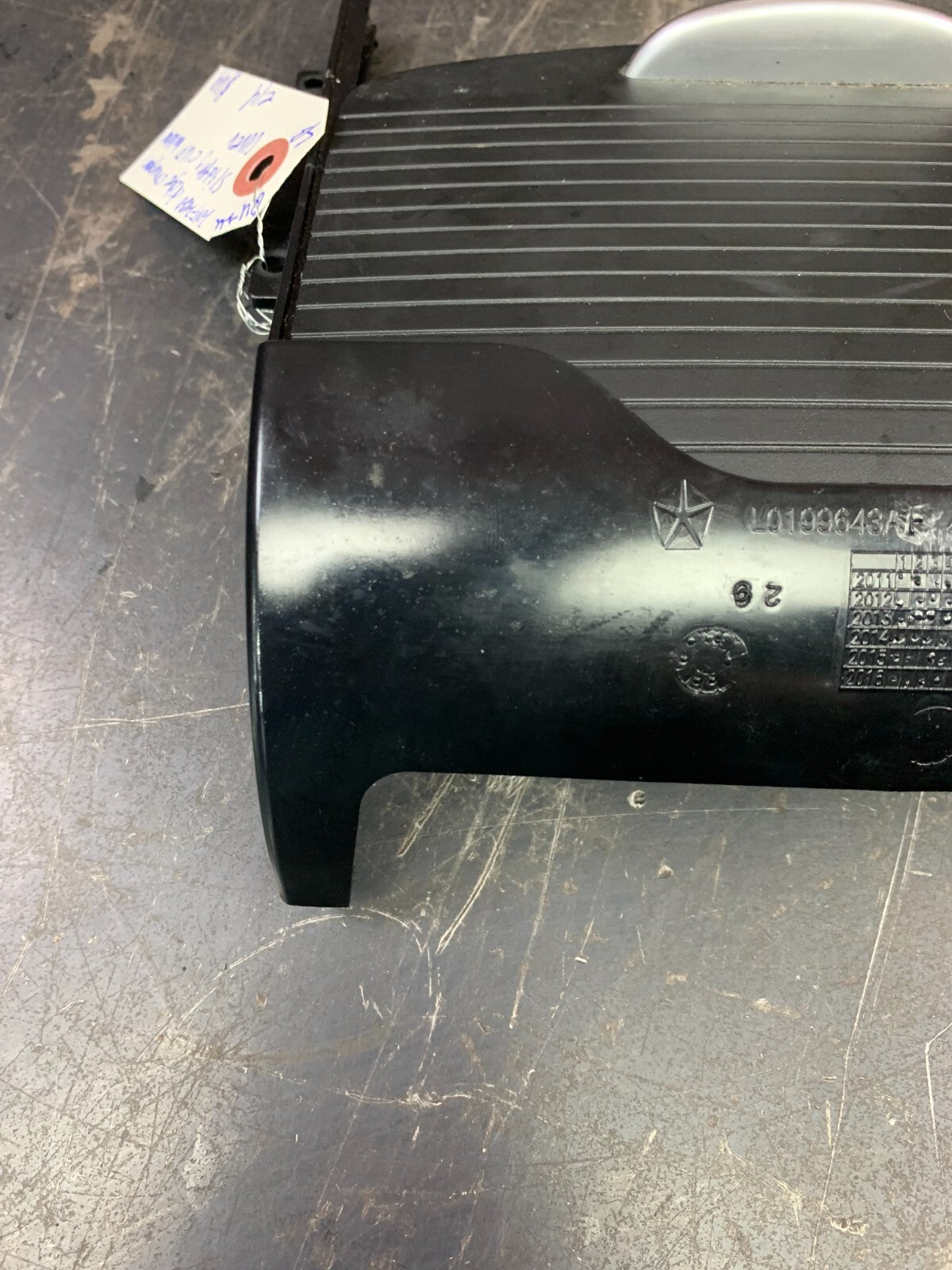 2015-2020 Dodge Charger/300 Black Sliding Cupholder Cover L0199643AF L0199872AE