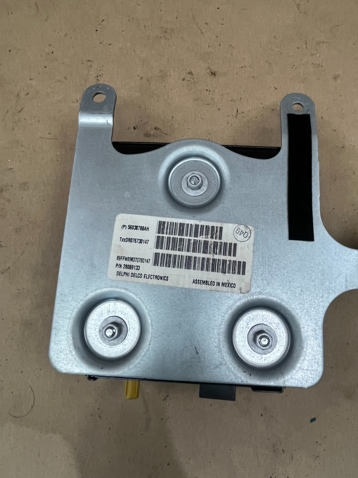 06-09 DODGE RAM GRAND CHEROKEE TELEMATICS SATELLITE RECEIVER MODULE 05064075AE