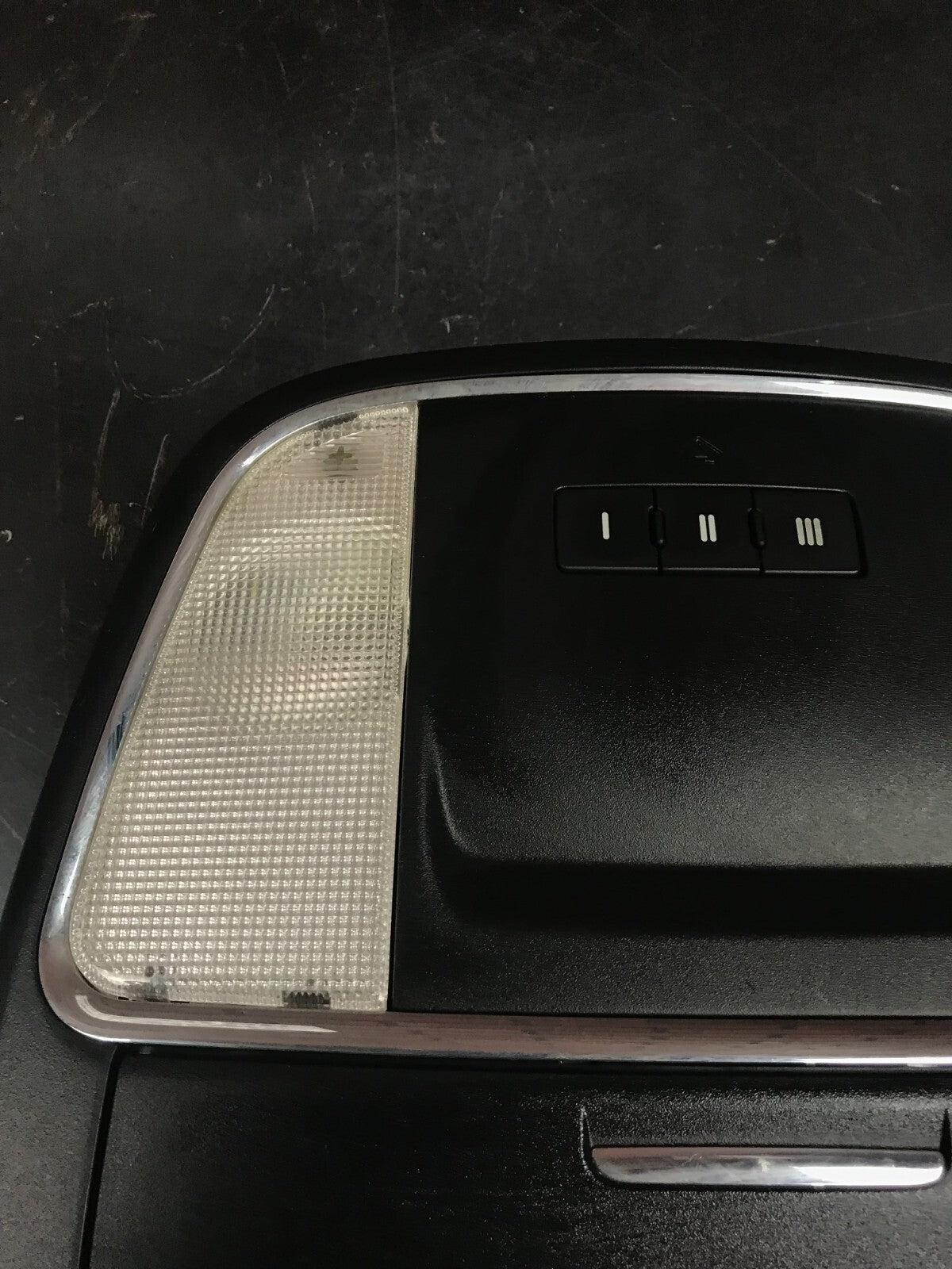 2011-2014 Charger 300 SRT Black Roof Overhead Console w/ Lights & Storage