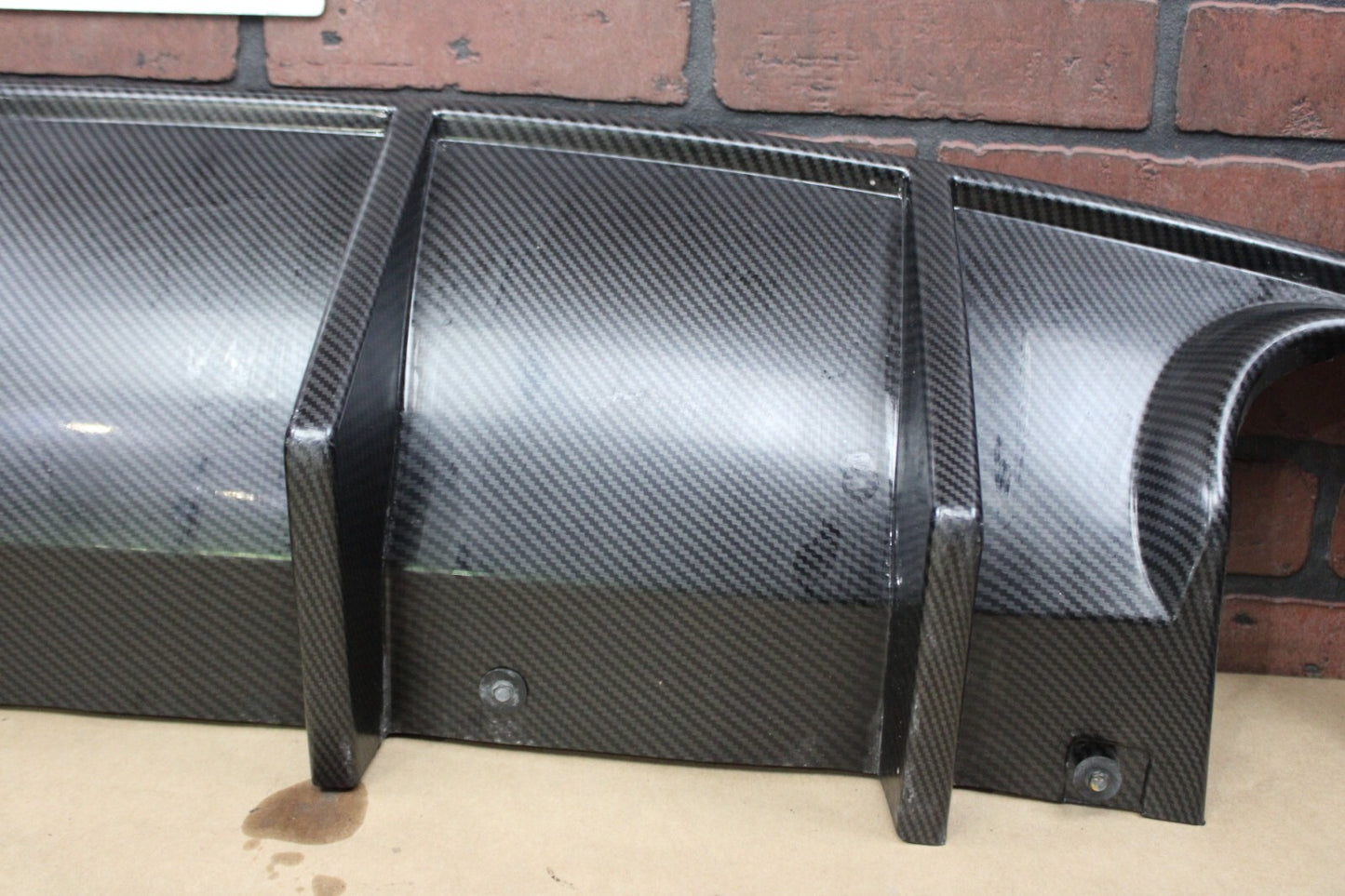 15-23 Dodge Charger R/T 392 Rear Bumper Carbon Fiber Valance Diffuser Panel