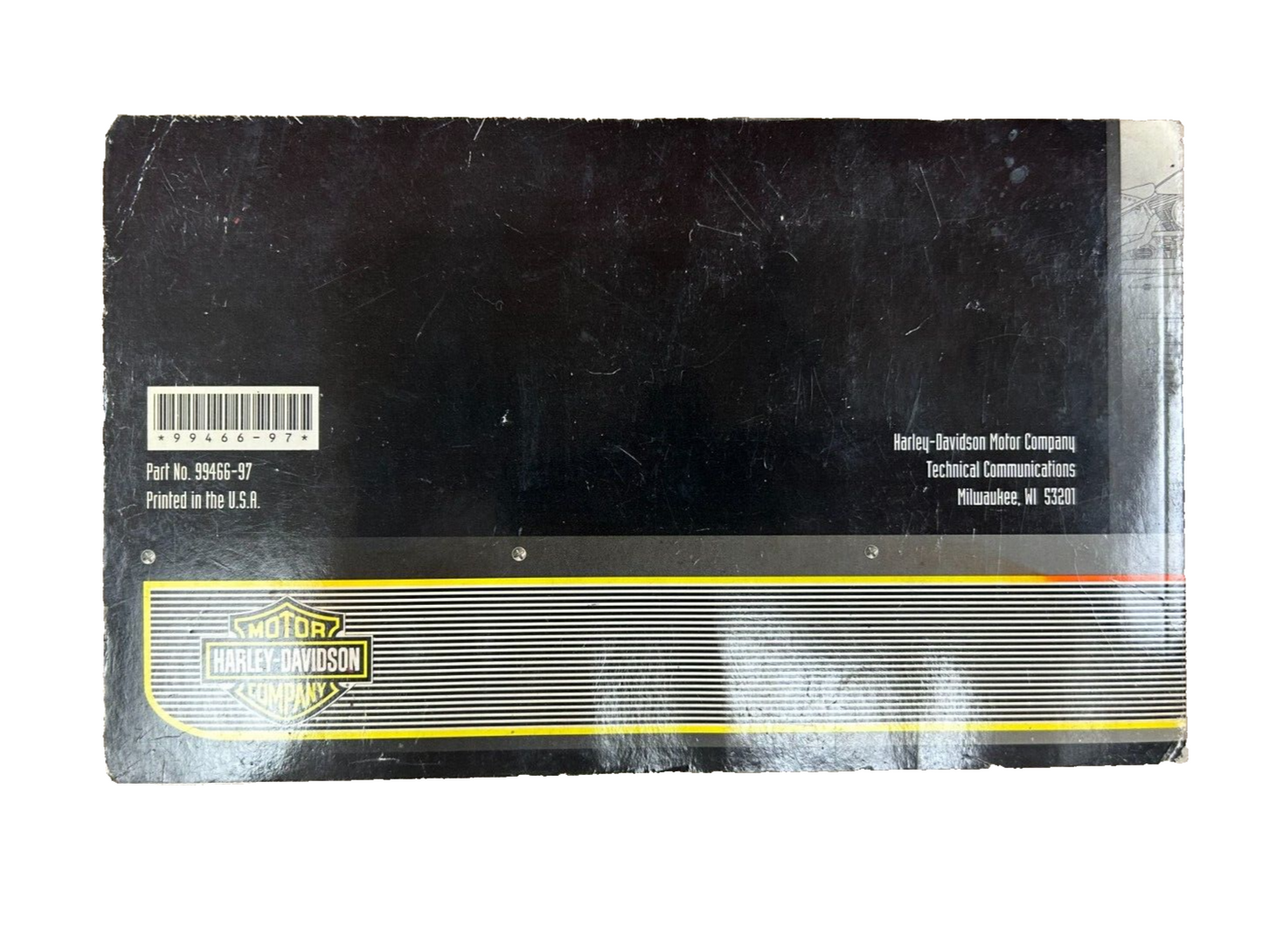 Harley Davidson OEM 1997 Owner's Manual 99466-97