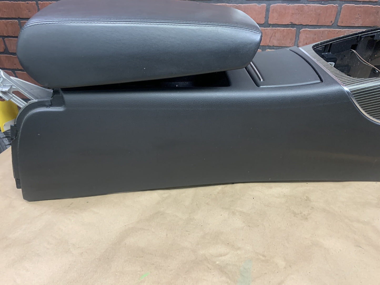 2012-2018 AUDI A6/S6/A7/S7/RS7 Center Console Panel OEM-Black Fretted Ebony Trim