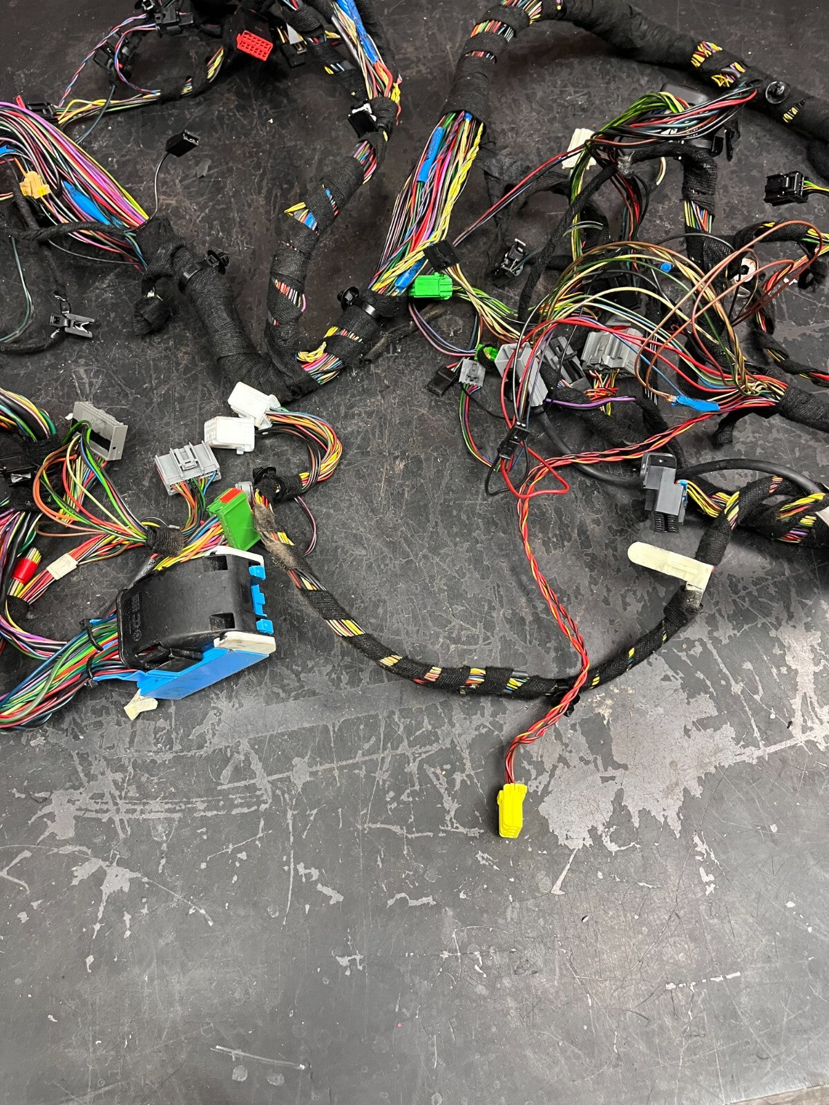 10-13 LAND ROVER LR4 DASH INSTRUMENT PANEL WIRING HARNESS AH22-14401-AEC OEM