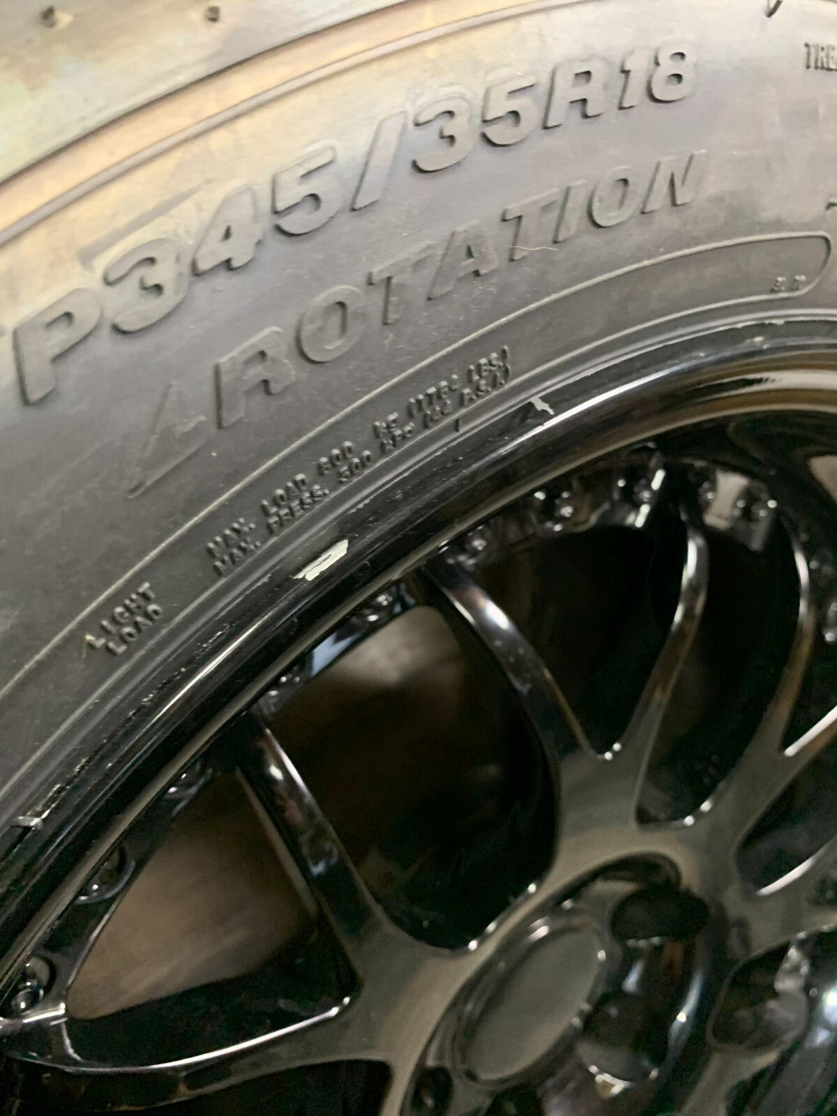 Gen 3/4 Viper Forgeline WC3 18x 12 rear wheels 18x9.5 front wheels