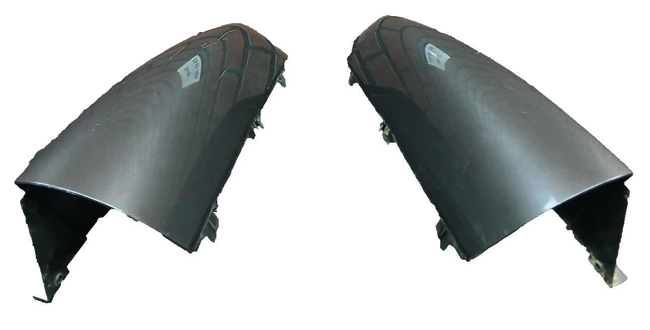 2011 Chevrolet Suburban Left & Right Applique Pillar Panel Trim Gray Set