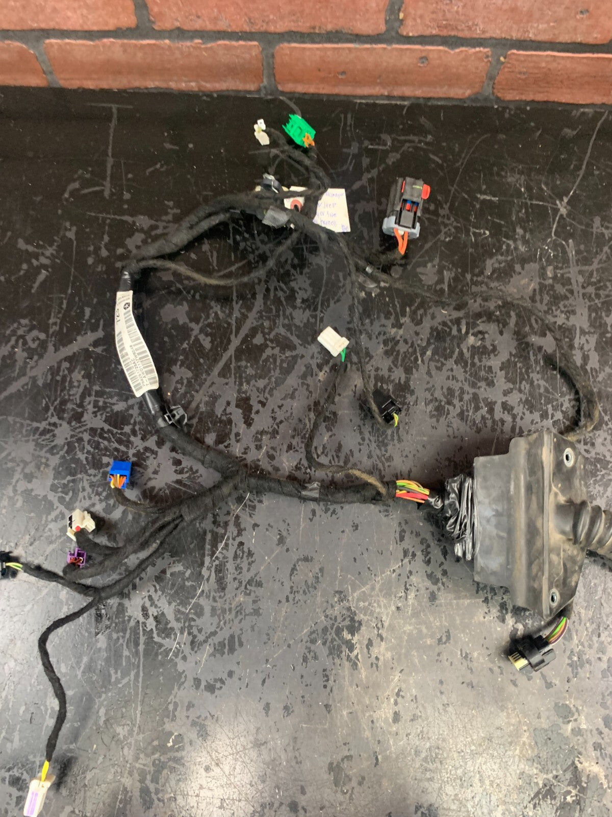 2015-2021 CHALLENGER/CHARGER/JEEP RIGHT PASSENGER SIDE DOOR WIRE WIRING HARNESS