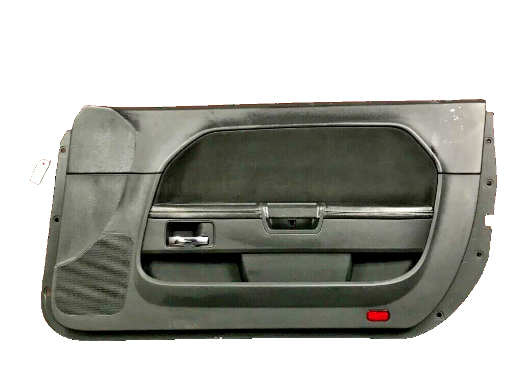 08-14 Dodge Challenger SRT Passenger Right Door Trim Panel Door Interior Black