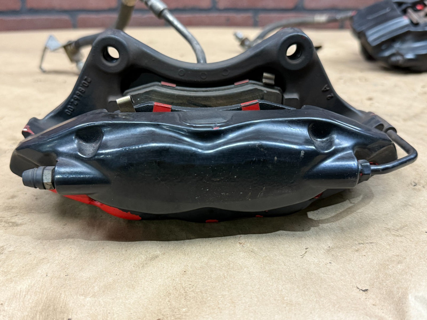 2006-2023 DODGE CHALLENGER CHARGER SRT8 REAR BREMBO BRAKE CALIPER LINES SET 88K