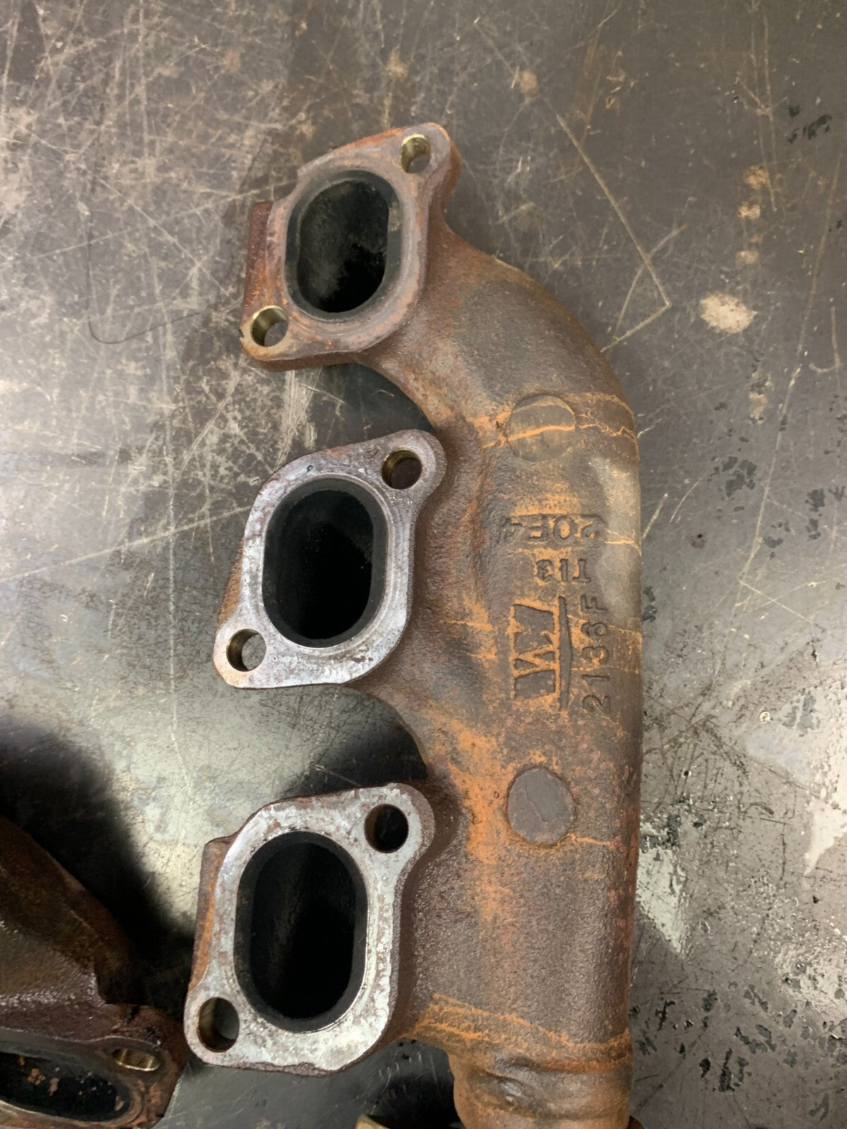 2014-2019 Ram 1500 3.0L Eco-Diesel Engine Exhaust Manifolds OEM W/ EGT Sensor