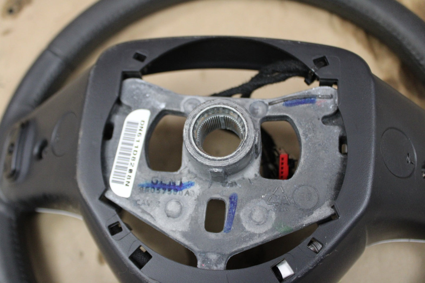 11-14 Dodge Challenger SRT8 Leather Steering Wheel w/ Switches OEM 1PC32XDVAD