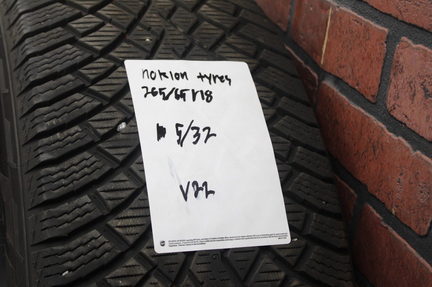 Nokian Tyres Used Tire 265/65R18 5/32nds