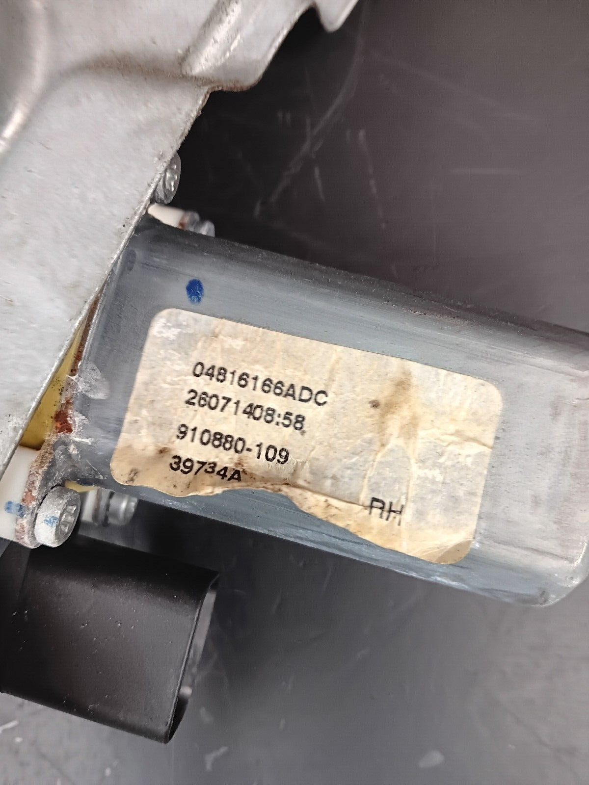 2008-2023 Dodge Challenger Passenger RH Side Window Motor Actuator 04816166adc