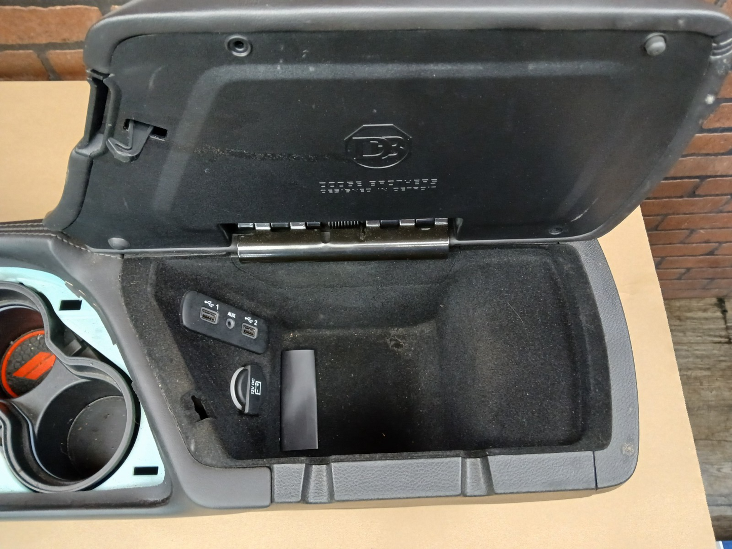 2015-2023 Dodge Challenger T/A Front Floor Center Console Assembly Black OEM