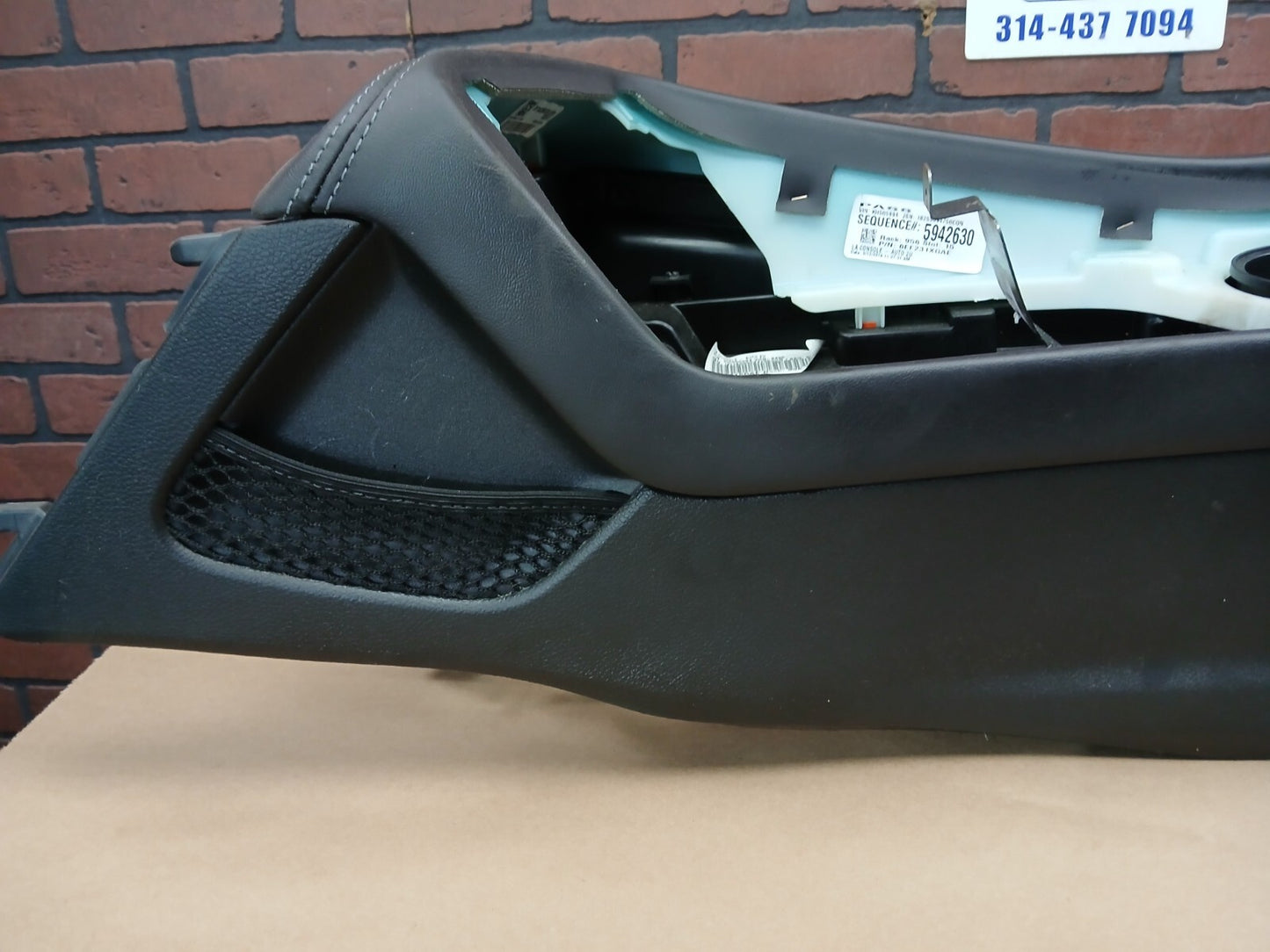 2015-2023 Dodge Challenger T/A Front Floor Center Console Assembly Black OEM