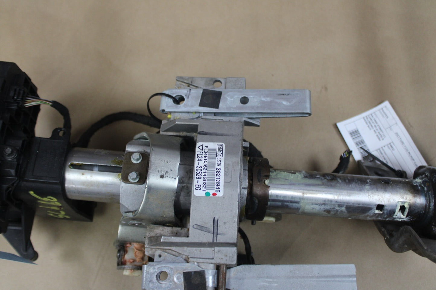 2015-2020 Ford F150 Steering Column Assembly w/ Clock Spring Shaft Multifunction