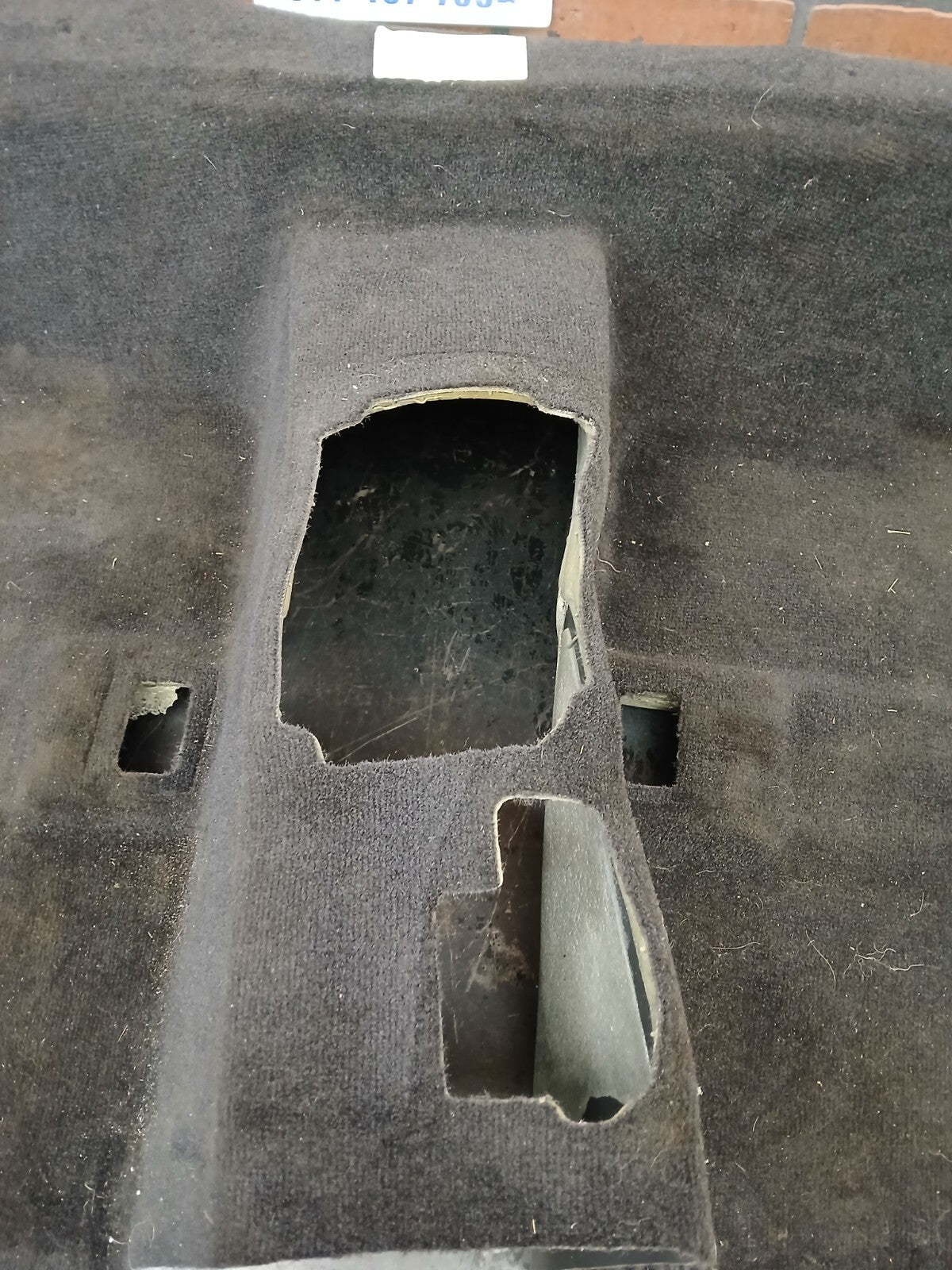 2015-2023 Dodge Challenger SRT Rear 2nd Row Interior Floor Carpet Liner Black