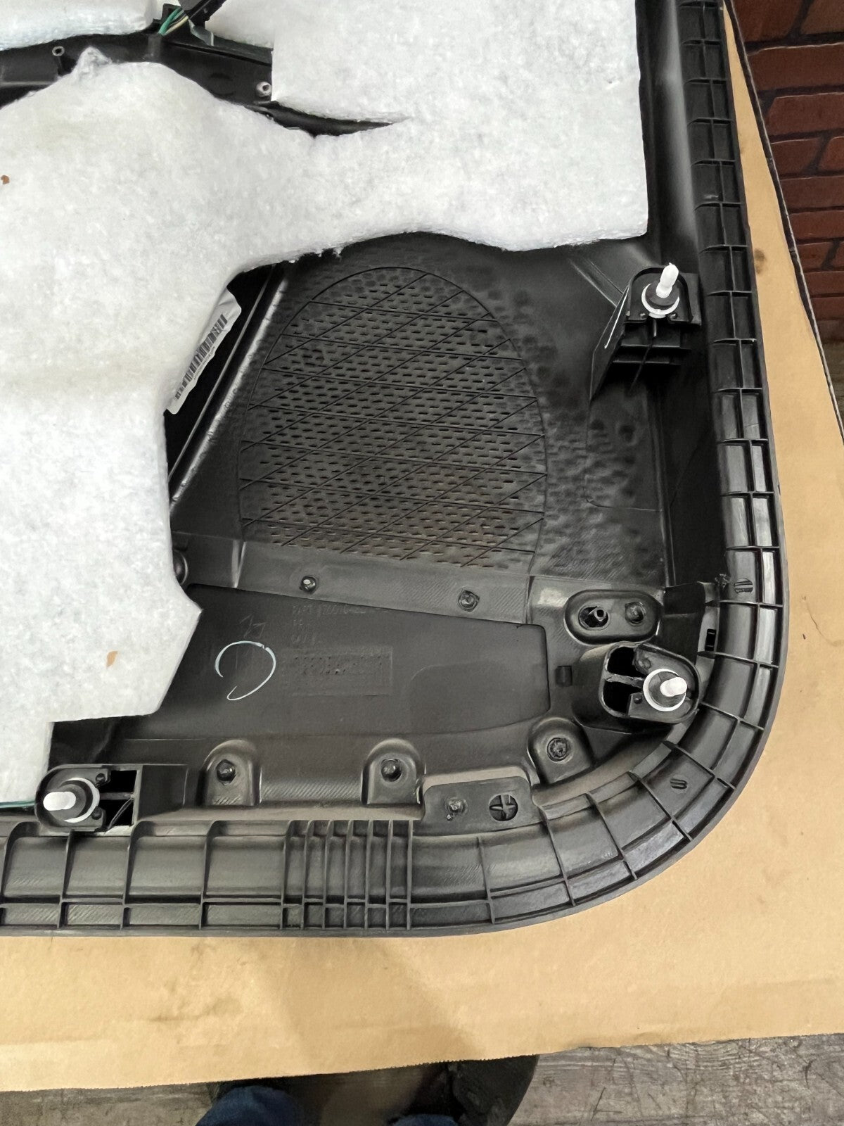 2011-2018 DODGE JOURNEY RIGHT RH FRONT PASSENGER DOOR CARD TRIM PANEL 1QF201X9AH