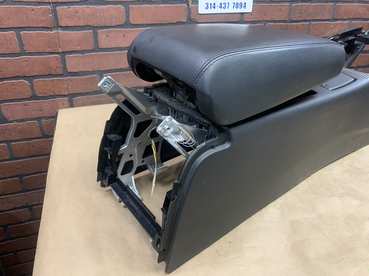 2012-2018 AUDI A6/S6/A7/S7/RS7 Center Console Panel OEM-Black Fretted Ebony Trim