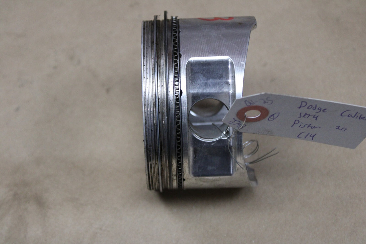 2008-2009 Dodge Caliber SRT-4 Engine Piston Single Aluminum Aftermarket