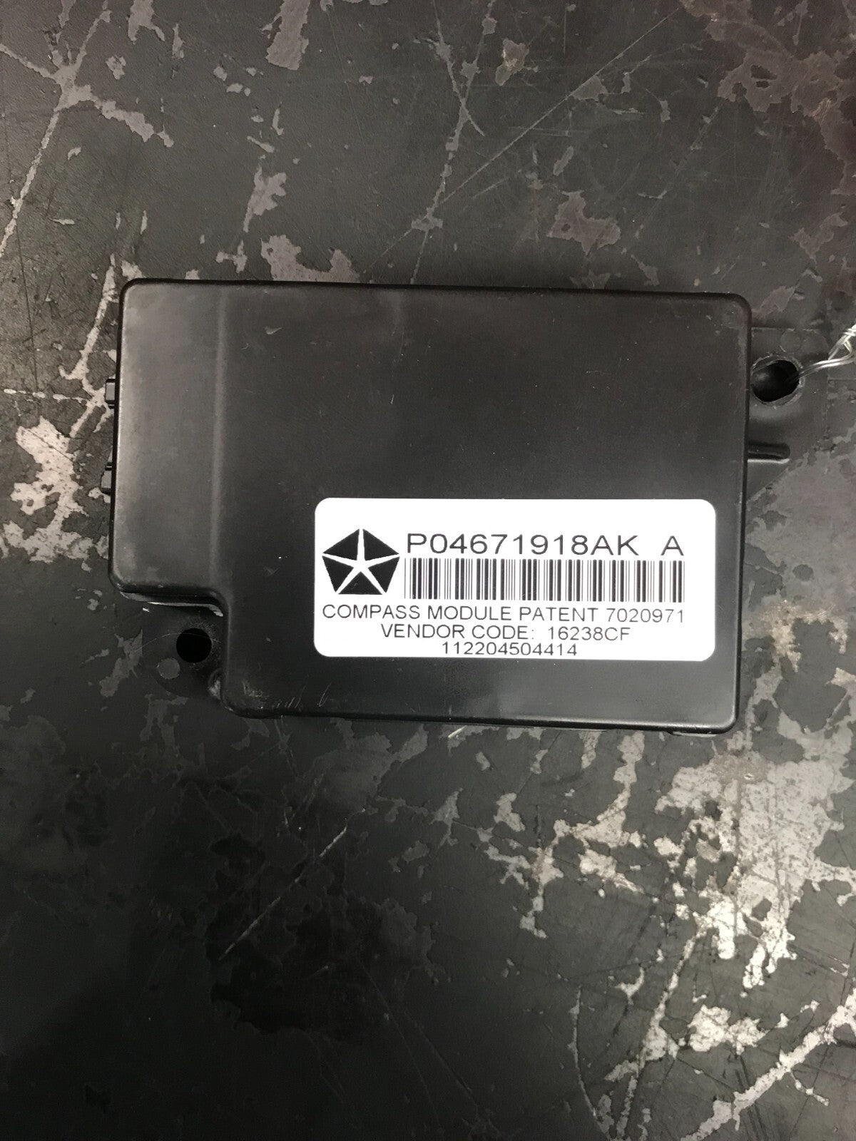 2007-2022 Chrysler Dodge Jeep Ram Mopar Compass Control Module 04671918AK