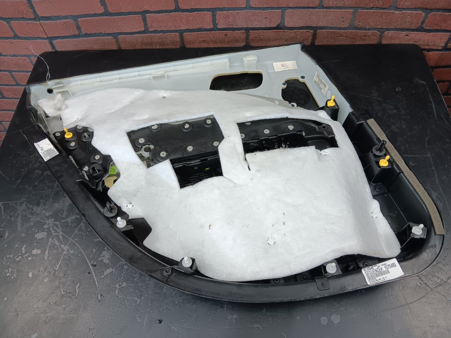 2015-2019 Dodge Charger Rear Passenger RH Interior Door Panel 5sj582x9ae